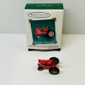 Hallmark Ornament Antique Tractors Vintage 2002 Collector's Series #6 QXM4336